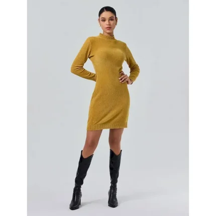 Chenille Urban Cleanfit Midi Sweater Dress - Image 5
