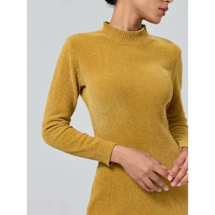 Chenille Urban Cleanfit Midi Sweater Dress - Image 3